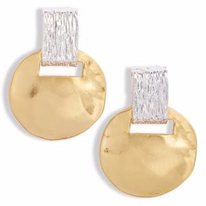 Karine Sultan Statement Drop Earrings